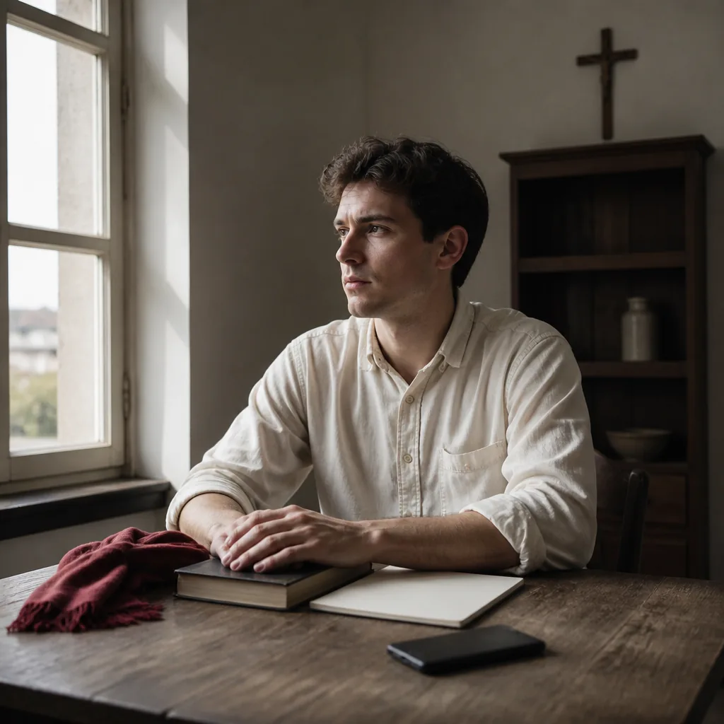 Jeunes catholiques joyeux défilent avec des croix et banderoles pour la famille